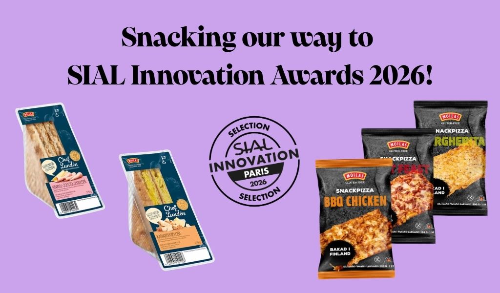 SIAL Innovation Awards 2026 Moilas Snackpizzat ja kolmioleivät